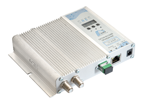 Приемник оптический FORO 216AE SM8 FOROtel, 116 дБмкВ, АРУ, 12В, SNMP(C), IP42, ЭУ